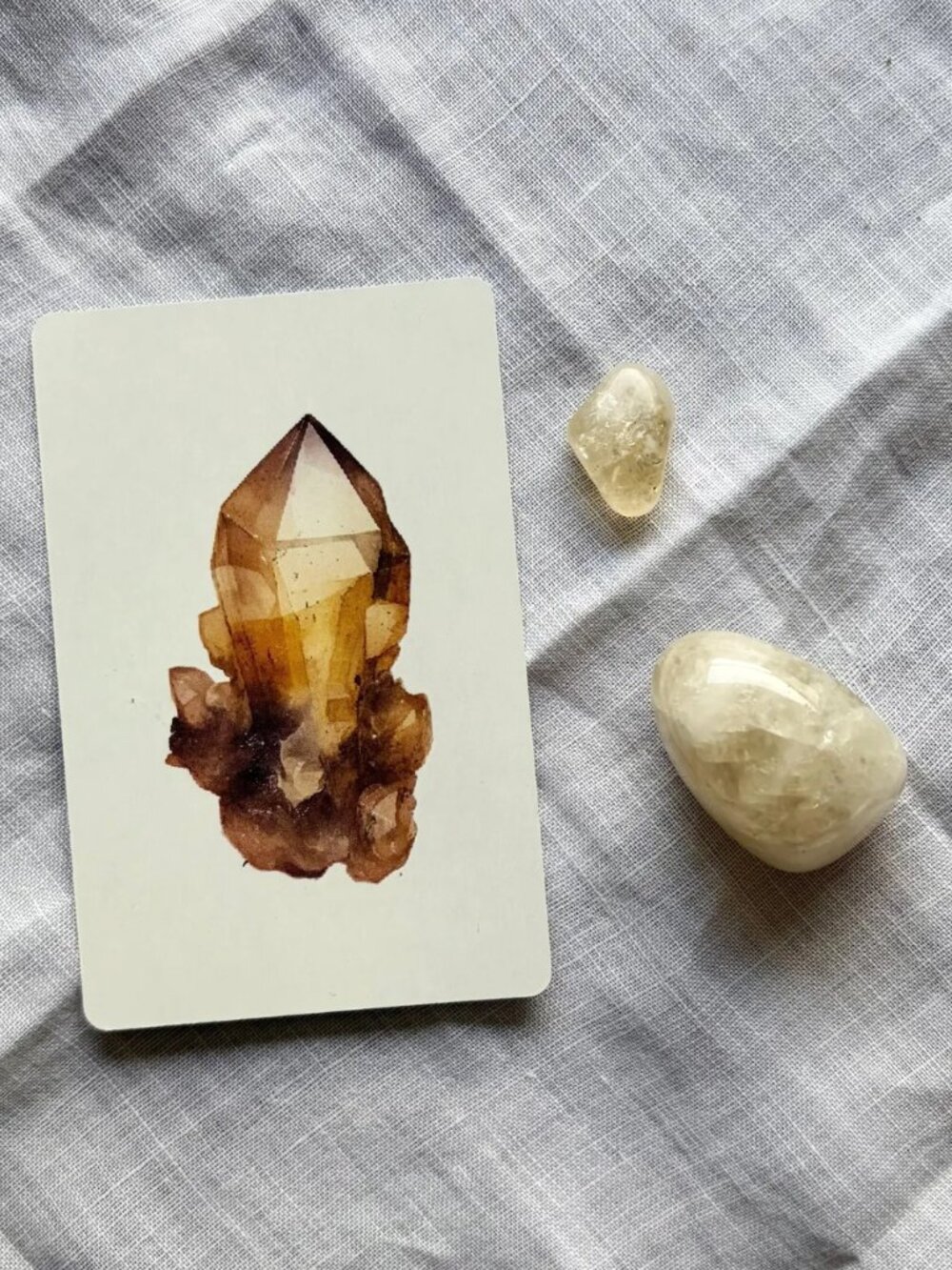 Tumbled Natural Citrine Stones
